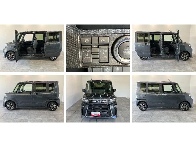 タントカスタムＸ　９型ディスプレイオーディオ　バックカメラ衝突被害軽減ブレーキ　スマアシ　コーナーセンサー　ＬＥＤ　スマートキー　両側電動スライドドア　前席シートヒーター　９型ディスプレイオーディオ　フルセグ　Ｂｌｕｅｔｏｏｔｈ　ＵＳＢ　バックカメラ（滋賀県）の中古車