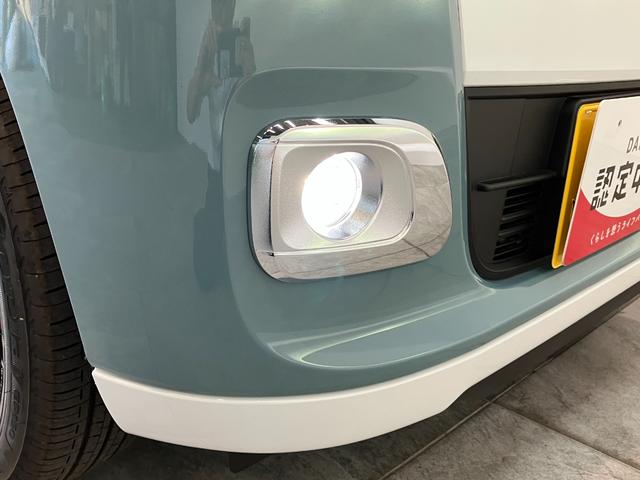 ムーヴキャンバスストライプスＧ　届出済未使用車　両側電動スライドドア衝突被害軽減ブレーキ　スマアシ　コーナーセンサー　ＬＥＤ　スマートキー　両側電動スライドドア　前席シートヒーター　オートエアコン　ナビ取付時用バックカメラ　オートライト（滋賀県）の中古車