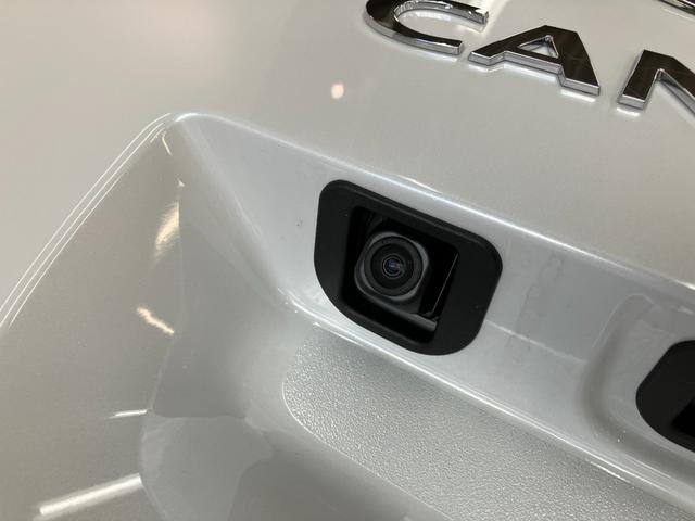 ムーヴキャンバスストライプスＧ　届出済未使用車　両側電動スライドドア衝突被害軽減ブレーキ　スマアシ　コーナーセンサー　ＬＥＤ　スマートキー　両側電動スライドドア　前席シートヒーター　オートエアコン　ナビ取付時用バックカメラ　オートライト（滋賀県）の中古車