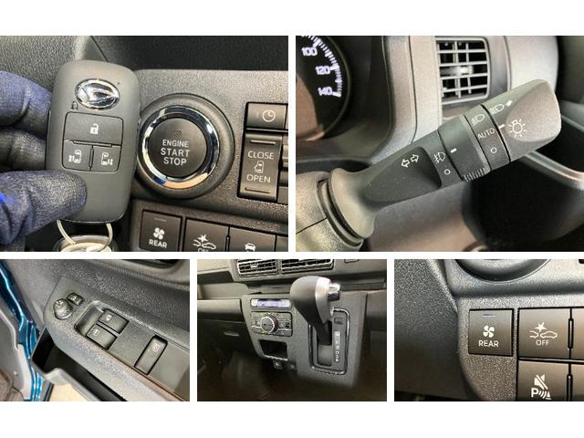 アトレーＲＳ　両側電動スライドドア　届出済未使用車　レーダークルコン衝突被害軽減ブレーキ　スマアシ　コーナーセンサー　ＬＥＤ　スマートキー　両側電動スライドドア　オートエアコン　ナビ取付時用バックカメラ　レーダークルーズコントロール　パートタイム４ＷＤ　エコアイドル（滋賀県）の中古車