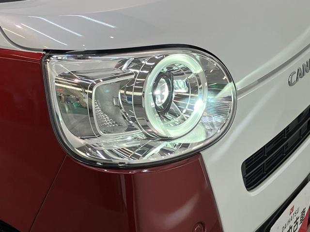 ムーヴキャンバスストライプスＧ　１０インチフルセグナビ　バックカメラ　ＬＥＤ衝突被害軽減ブレーキ　コーナーセンサー　１０型フルセグナビ　Ｂｌｕｅｔｏｏｔｈ　ＤＶＤ再生　ＣＤ録音　Ｂカメラ　前席シートヒーター　両側電動スライド　ＬＥＤ　オートライト　スマートキー　エコアイドル（滋賀県）の中古車