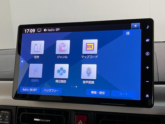 ムーヴキャンバスストライプスＧ　１０インチフルセグナビ　バックカメラ　ＬＥＤ衝突被害軽減ブレーキ　コーナーセンサー　１０型フルセグナビ　Ｂｌｕｅｔｏｏｔｈ　ＤＶＤ再生　ＣＤ録音　Ｂカメラ　前席シートヒーター　両側電動スライド　ＬＥＤ　オートライト　スマートキー　エコアイドル（滋賀県）の中古車