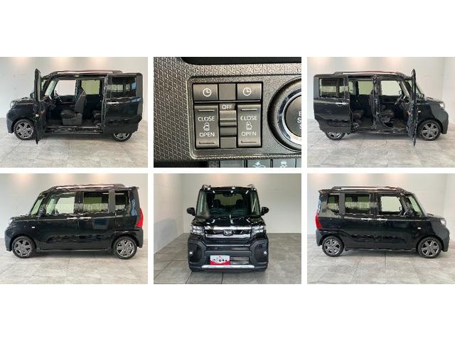 タントファンクロスターボ　１０型フルセグナビ　Ｂカメラ　ドラレコ衝突被害軽減ブレーキ　コーナーセンサー　ターボ　１０型フルセグナビ　Ｂｌｕｅｔｏｏｔｈ　ＤＶＤ再生　ＣＤ録音　バックカメラ　ナビ連動前後車内ドラレコ　両側電動スライド　前席シートヒーター　エコアイドル（滋賀県）の中古車