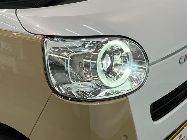 ムーヴキャンバスストライプスＧ　両側電動スライドドア　届出済未使用車衝突被害軽減ブレーキ　コーナーセンサー　バックカメラ（ナビ装着時用）　両側電動スライドドア　前席シートヒーター　電動パーキングブレーキ　ＬＥＤ　オートライト　オートエアコン　スマートキー　エコアイドル（滋賀県）の中古車