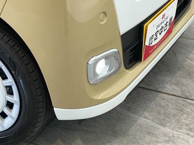 ムーヴキャンバスストライプスＧ　両側電動スライドドア　届出済未使用車衝突被害軽減ブレーキ　コーナーセンサー　バックカメラ（ナビ装着時用）　両側電動スライドドア　前席シートヒーター　電動パーキングブレーキ　ＬＥＤ　オートライト　オートエアコン　スマートキー　エコアイドル（滋賀県）の中古車