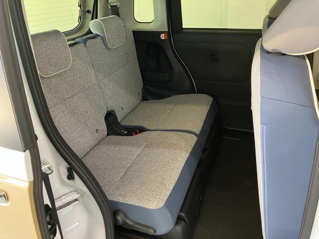 ムーヴキャンバスストライプスＧ　両側電動スライドドア　届出済未使用車衝突被害軽減ブレーキ　コーナーセンサー　バックカメラ（ナビ装着時用）　両側電動スライドドア　前席シートヒーター　電動パーキングブレーキ　ＬＥＤ　オートライト　オートエアコン　スマートキー　エコアイドル（滋賀県）の中古車