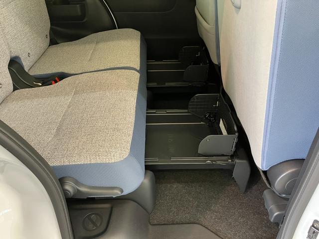 ムーヴキャンバスストライプスＧ　両側電動スライドドア　届出済未使用車衝突被害軽減ブレーキ　コーナーセンサー　バックカメラ（ナビ装着時用）　両側電動スライドドア　前席シートヒーター　電動パーキングブレーキ　ＬＥＤ　オートライト　オートエアコン　スマートキー　エコアイドル（滋賀県）の中古車