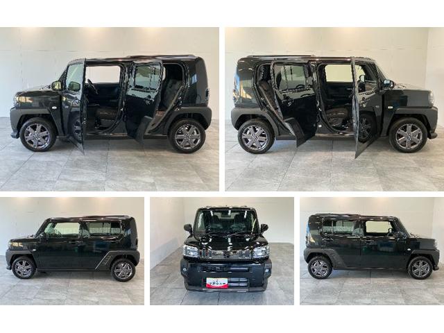 タフトＧターボ　ダーククロムベンチャー　クルコン　届出済未使用車衝突被害軽減ブレーキ　コーナーセンサー　ターボ　バックカメラ（ナビ装着時用）　前席シートヒーター　電動パーキング　クルーズコントロール　ＬＥＤ　オートライト　オートエアコン　スマートキー　エコアイドル（滋賀県）の中古車