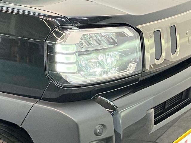 タフトＧターボ　ダーククロムベンチャー　クルコン　届出済未使用車衝突被害軽減ブレーキ　コーナーセンサー　ターボ　バックカメラ（ナビ装着時用）　前席シートヒーター　電動パーキング　クルーズコントロール　ＬＥＤ　オートライト　オートエアコン　スマートキー　エコアイドル（滋賀県）の中古車