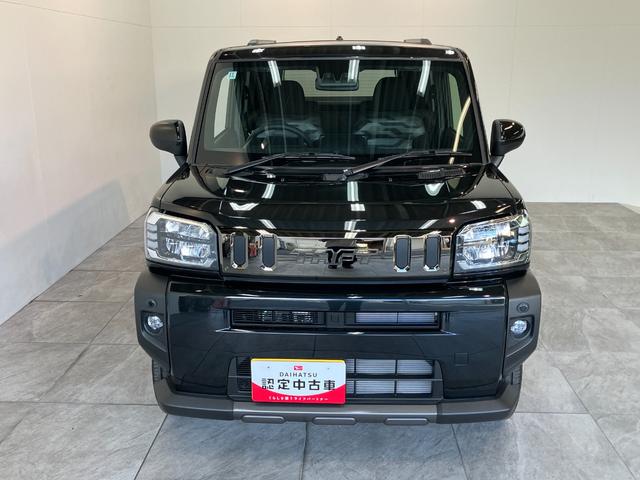 タフトＧターボ　ダーククロムベンチャー　クルコン　届出済未使用車衝突被害軽減ブレーキ　コーナーセンサー　ターボ　バックカメラ（ナビ装着時用）　前席シートヒーター　電動パーキング　クルーズコントロール　ＬＥＤ　オートライト　オートエアコン　スマートキー　エコアイドル（滋賀県）の中古車
