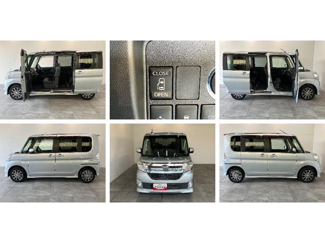 タントカスタムＸトップエディションＳＡ２　フルセグナビ　Ｂカメラ衝突被害軽減ブレーキ　スマアシ２　フルセグナビ　Ｂｌｕｅｔｏｏｔｈ　ＤＶＤ再生　ＵＳＢ　バックカメラ　ＥＴＣ　左側電動スライドドア　ＬＥＤヘッド　オートライト　スマートキー　エコアイドル　ＥＴＣ車載器（滋賀県）の中古車