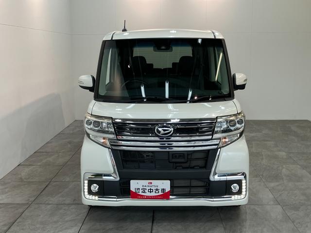 タントカスタムＲＳトップエディションＳＡ２　４ＷＤ　ナビ　Ｂカメラ衝突被害軽減ブレーキ　スマアシ２　フルセグナビ　Ｂｌｕｅｔｏｏｔｈ　ＤＶＤ　ＵＳＢ　バックカメラ　４ＷＤ　ターボ　両側電動スライドドア　ＬＥＤ　オートライト　スマートキー　エコアイドル（滋賀県）の中古車