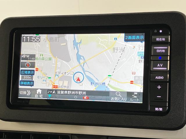 ムーヴキャンバスストライプスＧターボ　フルセグナビ　バックカメラ　クルコン衝突被害軽減ブレーキ　コーナーセンサー　フルセグナビ　ＤＶＤ再生　Ｂｌｕｅｔｏｏｔｈ　ＵＳＢ　バックカメラ　両側電動スライドドア　前席シートヒーター　ＬＥＤ　レーダークルコン　スマートキー（滋賀県）の中古車