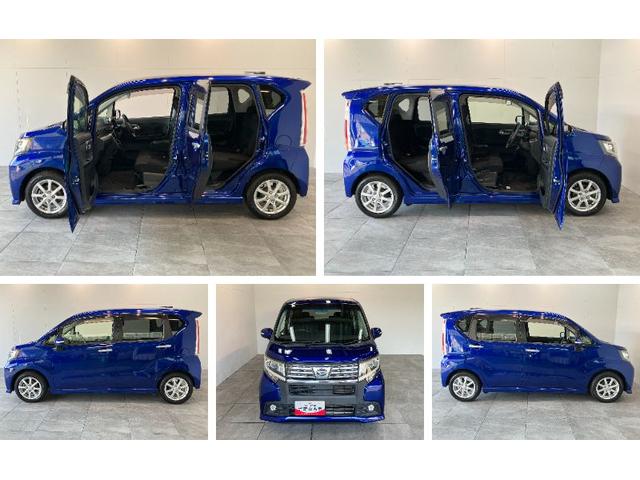 ムーヴカスタムＸ　フルセグナビ　バックカメラ　ＬＥＤ衝突被害軽減ブレーキ　フルセグナビ　Ｂｌｕｅｔｏｏｔｈ　ＤＶＤ再生　バックカメラ　ＬＥＤヘッド　オートライト　オートエアコン　スマートキー　エコアイドル（滋賀県）の中古車