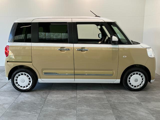 ムーヴキャンバスストライプスＧ　９型ディスプレイオーディオ　届出済未使用車衝突被害軽減ブレーキ　コーナーセンサー　ＬＥＤ　スマートキー　前席シートヒーター　両側電動スライドドア　９型ディスプレイオーディオ　バックカメラ　Ｂｌｕｅｔｏｏｔｈ　ＵＳＢ（滋賀県）の中古車