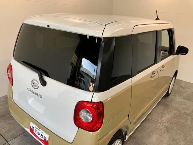 ムーヴキャンバスストライプスＧ　９型ディスプレイオーディオ　届出済未使用車衝突被害軽減ブレーキ　コーナーセンサー　ＬＥＤ　スマートキー　前席シートヒーター　両側電動スライドドア　９型ディスプレイオーディオ　バックカメラ　Ｂｌｕｅｔｏｏｔｈ　ＵＳＢ（滋賀県）の中古車