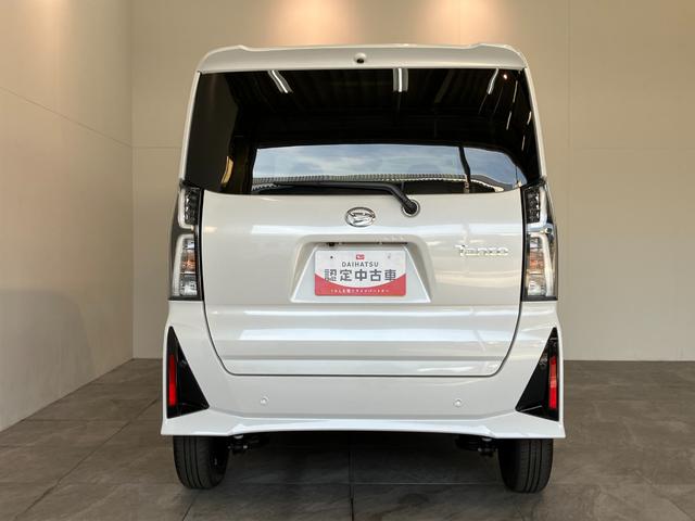 タントカスタムＸ　９型ディスプレイオーディオ　届出済未使用車衝突被害軽減ブレーキ　コーナーセンサー　９インチディスプレイオーディオ　フルセグ　Ｂｌｕｅｔｏｏｔｈ　ＵＳＢ　バックカメラ　両側電動スライドドア　前席シートヒーター　ＬＥＤ　オートエアコン（滋賀県）の中古車