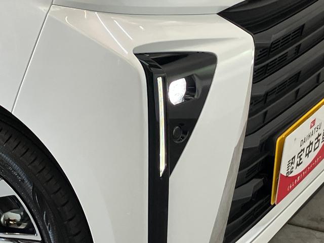 タントカスタムＸ　９型ディスプレイオーディオ　届出済未使用車衝突被害軽減ブレーキ　コーナーセンサー　９インチディスプレイオーディオ　フルセグ　Ｂｌｕｅｔｏｏｔｈ　ＵＳＢ　バックカメラ　両側電動スライドドア　前席シートヒーター　ＬＥＤ　オートエアコン（滋賀県）の中古車