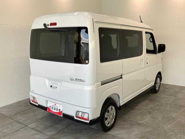アトレーＲＳ　４ＷＤ　ターボ　両側電動スライドドア　届出済未使用車衝突被害軽減ブレーキ　コーナーセンサー　電子制御式４ＷＤ　ターボ　バックカメラ（ナビ装着時用）　両側電動スライドドア　クルーズコントロール　ＬＥＤ　オートライト　スマートキー　エコアイドル（滋賀県）の中古車