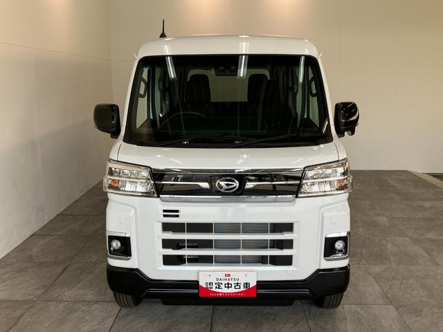 アトレーＲＳ　４ＷＤ　ターボ　両側電動スライドドア　届出済未使用車衝突被害軽減ブレーキ　コーナーセンサー　電子制御式４ＷＤ　ターボ　バックカメラ（ナビ装着時用）　両側電動スライドドア　クルーズコントロール　ＬＥＤ　オートライト　スマートキー　エコアイドル（滋賀県）の中古車