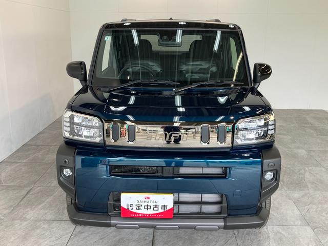 タフトG ダーククロムベンチャー クルコン 届出済未使用車衝突被害軽減ブレーキ コーナーセンサー バックカメラ(ナビ装着時用) 前席シートヒーター スカイフィールトップ LED レーダークルーズコントロール オートエアコン スマートキー エコアイドル(滋賀県)の中古車