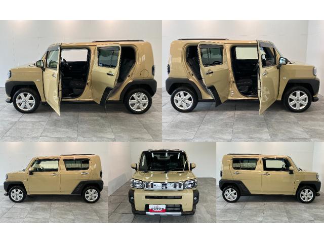 タフトＧクロムベンチャー　４ＷＤ　９型ナビ　Ｐカメラ　前後ドラレコ衝突被害軽減ブレーキ　コーナーセンサー　９インチフルセグナビ　パノラマカメラ　ＤＶＤ　Ｂｌｕｅｔｏｏｔｈ　ＵＳＢ　前後ドラレコ　前席シートヒーター　電動パーキング　ＬＥＤ　スマートキー　エコアイドル（滋賀県）の中古車