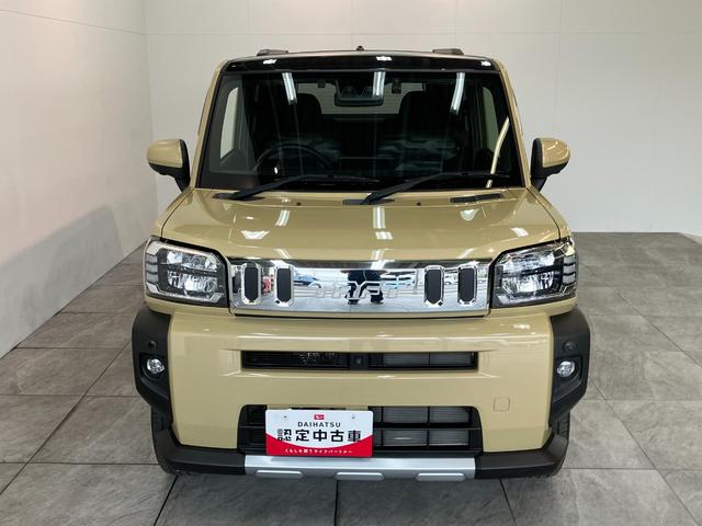 タフトＧクロムベンチャー　４ＷＤ　９型ナビ　Ｐカメラ　前後ドラレコ衝突被害軽減ブレーキ　コーナーセンサー　９インチフルセグナビ　パノラマカメラ　ＤＶＤ　Ｂｌｕｅｔｏｏｔｈ　ＵＳＢ　前後ドラレコ　前席シートヒーター　電動パーキング　ＬＥＤ　スマートキー　エコアイドル（滋賀県）の中古車