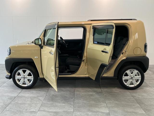 タフトＧクロムベンチャー　４ＷＤ　９型ナビ　Ｐカメラ　前後ドラレコ衝突被害軽減ブレーキ　コーナーセンサー　９インチフルセグナビ　パノラマカメラ　ＤＶＤ　Ｂｌｕｅｔｏｏｔｈ　ＵＳＢ　前後ドラレコ　前席シートヒーター　電動パーキング　ＬＥＤ　スマートキー　エコアイドル（滋賀県）の中古車