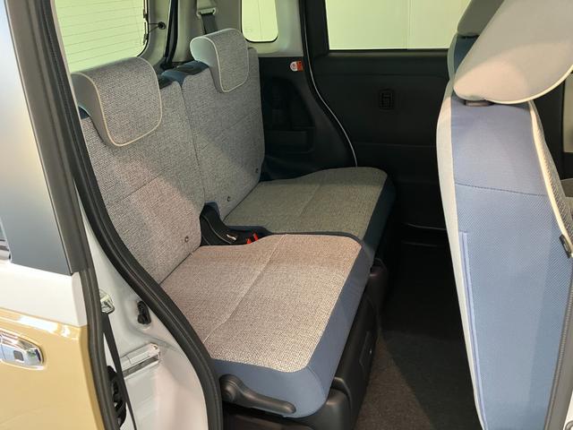ムーヴキャンバスストライプスＧ　９型ディスプレイオーディオ　届出済未使用車衝突被害軽減ブレーキ　コーナーセンサー　９型ディスプレイオーディオ　バックカメラ　Ｂｌｕｅｔｏｏｔｈ　ＵＳＢ　両側電動スライドドア　前席シートヒーター　ＬＥＤ　ワイヤレス充電器（Ｑｉ）　エコアイドル（滋賀県）の中古車