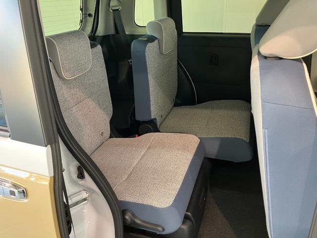 ムーヴキャンバスストライプスＧ　９型ディスプレイオーディオ　届出済未使用車衝突被害軽減ブレーキ　コーナーセンサー　９型ディスプレイオーディオ　バックカメラ　Ｂｌｕｅｔｏｏｔｈ　ＵＳＢ　両側電動スライドドア　前席シートヒーター　ＬＥＤ　ワイヤレス充電器（Ｑｉ）　エコアイドル（滋賀県）の中古車