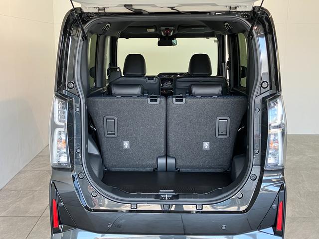 タントカスタムＲＳ　ターボ　両側電動スライドドア　スマートキー衝突被害軽減ブレーキ　コーナーセンサー　ターボ　バックカメラ（ナビ装着時用）　両側電動スライドドア　前席シートヒーター　電動パーキングブレーキ　ＬＥＤ　オートライト　オートエアコン　エコアイドル（滋賀県）の中古車