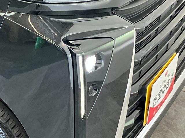 タントカスタムＲＳ　ターボ　両側電動スライドドア　スマートキー衝突被害軽減ブレーキ　コーナーセンサー　ターボ　バックカメラ（ナビ装着時用）　両側電動スライドドア　前席シートヒーター　電動パーキングブレーキ　ＬＥＤ　オートライト　オートエアコン　エコアイドル（滋賀県）の中古車