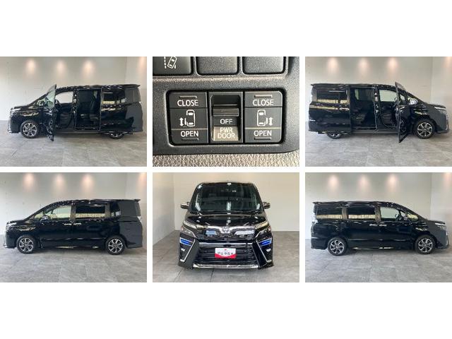 ヴォクシーＺＳ　煌III　フルセグナビ　バックカメラ　車検整備付衝突回避軽減ブレーキ　デュアルエアコン　フルセグナビ　バックカメラ　Ｂｌｕｅｔｏｏｔｈ　ＴＶコントロール　前後ドラレコ　ＬＥＤ　両側電動スライドドア　スマートキー　クルーズコントロール　ＥＴＣ車載器（滋賀県）の中古車