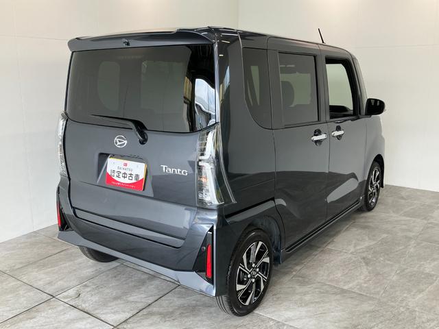 タントカスタムＸ　フルセグナビ　バックカメラ　前席シートヒーター衝突被害軽減ブレーキ　コーナーセンサー　フルセグナビ　Ｂｌｕｅｔｏｏｔｈ　ＤＶＤ再生　バックカメラ　前席シートヒーター　両側電動スライドドア　ＬＥＤ　オートライト　スマートキー　エコアイドル（滋賀県）の中古車