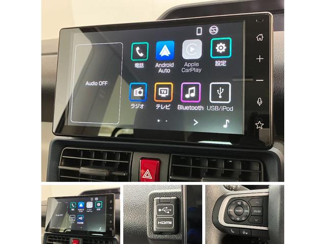 タントＸ　９型ディスプレイオーディオ　フルセグ　届出済未使用車衝突被害軽減ブレーキ　コーナーセンサー　９型ディスプレイオーディオ　フルセグ　Ｂｌｕｅｔｏｏｔｈ　ＵＳＢ　バックカメラ　左側電動スライドドア　前席シートヒーター　ＬＥＤ　オートライト　スマートキー（滋賀県）の中古車