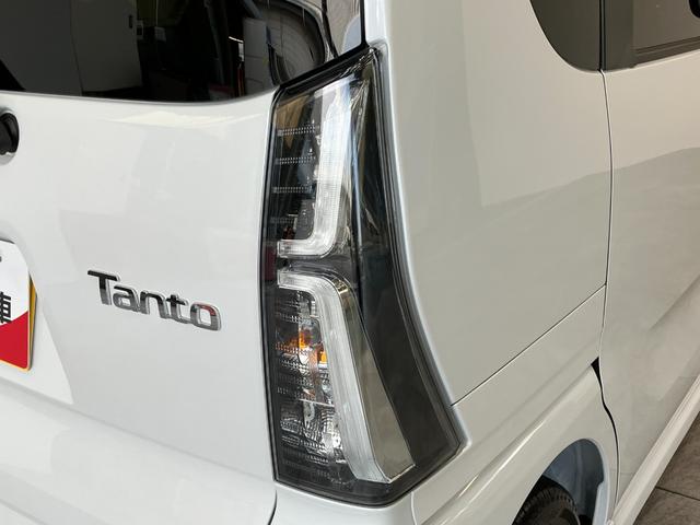 タントカスタムＲＳ　ターボ　９インチディスプレイオーディオ　ＬＥＤ衝突被害軽減ブレーキ　コーナーセンサー　ターボ　９インチディスプレイオーディオ　フルセグ　Ｂｌｕｅｔｏｏｔｈ　バックカメラ　両側電動スライドドア　前席シートヒーター　ＬＥＤ　スマートキー　エコアイドル（滋賀県）の中古車