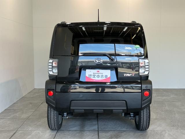 タフトＧ　フルセグナビ　バックカメラ　ドラレコ　車検整備付衝突被害軽減ブレーキ　コーナーセンサー　フルセグナビ　ＤＶＤ　Ｂｌｕｅｔｏｏｔｈ　ＵＳＢ　バックカメラ　　前後ドラレコ　前席シートヒーター　ＬＥＤ　オートエアコン　スマートキー　エコアイドル（滋賀県）の中古車