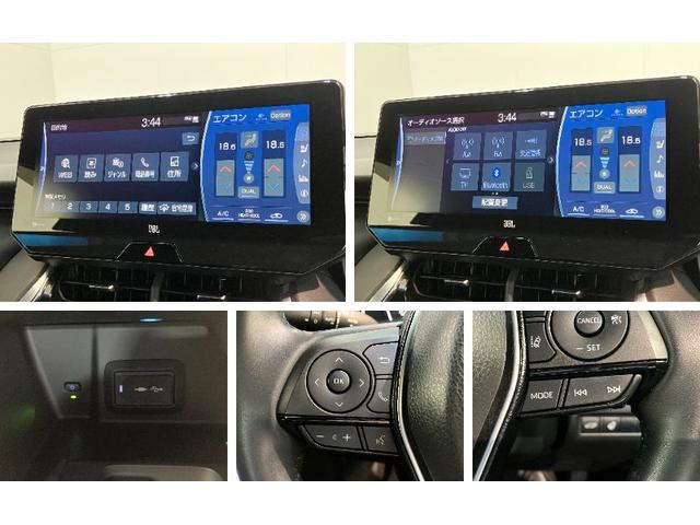 ハリアーＺ　レザーパッケージ　純正ナビ　レーダークルコン　Ｐカメラ追突被害軽減ブレーキ　ＴＳＳ　コーナーセンサー　ＬＥＤ　レーダークルコン　シートヒーター＆エアコン　ハンドルヒーター　パワーバックドア　フルセグナビ　パノラマカメラ　ＥＴＣ２．０（滋賀県）の中古車