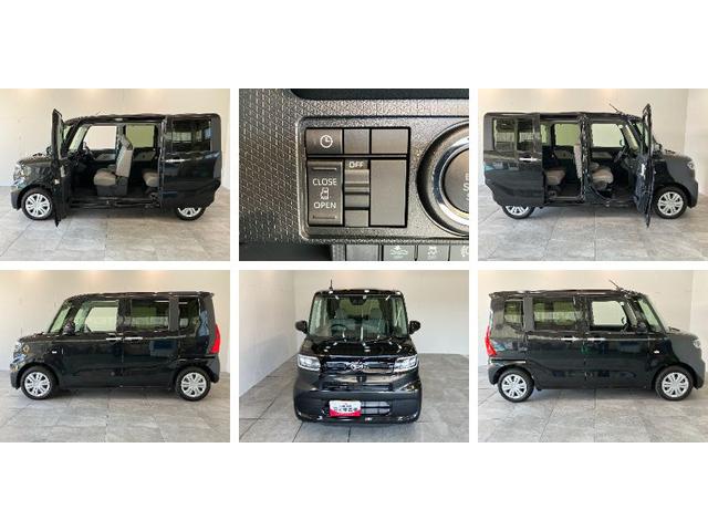 タントＸ　前席シートヒーター　左側電動スライドドア　届出済未使用車衝突被害軽減ブレーキ　コーナーセンサー　バックカメラ（ナビ装着時用）　左側電動スライドドア　前席シートヒーター　電動パーキングブレーキ　ＬＥＤ　オートライト　オートエアコン　スマートキー　エコアイドル（滋賀県）の中古車