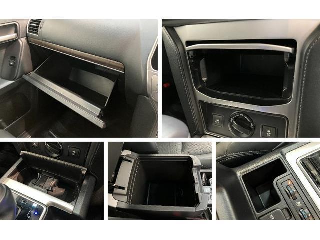 ランドクルーザープラドＴＸ　Ｌパッケージ　マットブラックエディション　フルセグナビ衝突被害軽減ブレーキ　コーナーセンサー　フルセグナビ　バックカメラ　Ｂｌｕｅｔｏｏｔｈ　ＥＴＣ　電動サンルーフ　ＬＥＤ　レーダークルコン　デフロック　デュアルエアコン　スマートキー　本革シート（滋賀県）の中古車