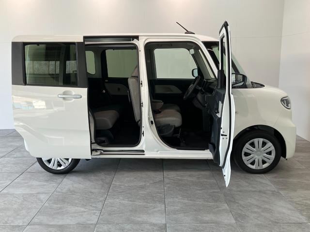 タントＸ　左側電動スライドドア　スマートキー　届出済未使用車衝突被害軽減ブレーキ　コーナーセンサー　バックカメラ（ナビ装着時用）　左側電動スライドドア　前席シートヒーター　電動パーキングブレーキ　ＬＥＤ　オートライト　オートエアコン　スマートキー　エコアイドル（滋賀県）の中古車