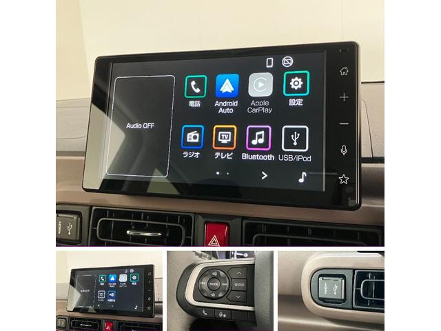 ムーヴキャンバスセオリーG 9型ディスプレイオーディオ 届出済未使用車衝突被害軽減ブレーキ コーナーセンサー 9型ディスプレイオーディオ バックカメラ Bluetooth USB 両側電動スライドドア 前席シートヒータ− LED スマートキー ワイヤレス充電器(Qi)(滋賀県)の中古車