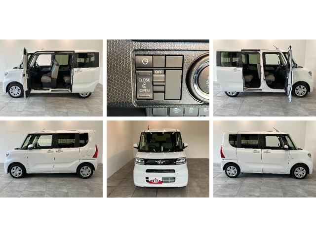 タントＸ　９型ディスプレイオーディオ　フルセグ　届出済未使用車衝突被害軽減ブレーキ　コーナーセンサー　９型ディスプレイオーディオ　Ｂｌｕｅｔｏｏｔｈ　ＵＳＢ　バックカメラ　左側電動スライドドア　前席シートヒーター　ＬＥＤ　オートライト　スマートキー　エコアイドル（滋賀県）の中古車