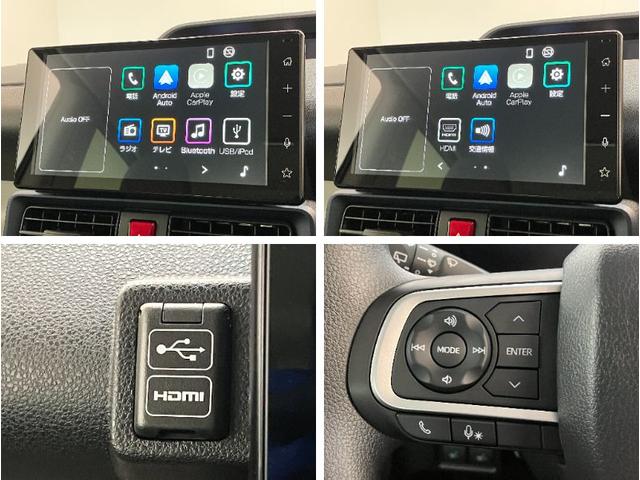 タントＸ　９型ディスプレイオーディオ　フルセグ　届出済未使用車衝突被害軽減ブレーキ　コーナーセンサー　９型ディスプレイオーディオ　Ｂｌｕｅｔｏｏｔｈ　ＵＳＢ　バックカメラ　左側電動スライドドア　前席シートヒーター　ＬＥＤ　オートライト　スマートキー　エコアイドル（滋賀県）の中古車
