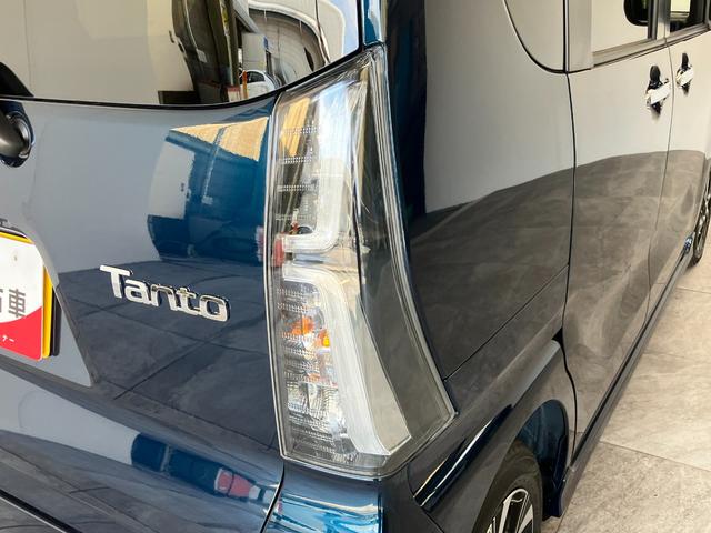 タントカスタムＸ　９型ディスプレイオーディオ　届出済未使用車衝突被害軽減ブレーキ　コーナーセンサー　９型ディスプレイオーディオ　フルセグ　Ｂｌｕｅｔｏｏｔｈ　ＵＳＢ　バックカメラ　両側電動スライドドア　前席シートヒーターＬＥＤ　スマートキー　エコアイドル（滋賀県）の中古車