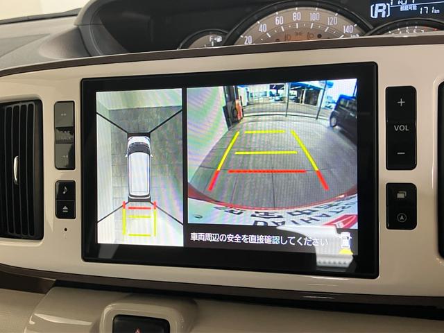 ムーヴキャンバスＧメイクアップリミテッドＳＡ３　８型ナビ　パノラマカメラ衝突回避軽減ブレーキ　スマアシ３　フルセグナビ　パノラマカメラ　ＤＶＤ再生　Ｂｌｕｅｔｏｏｔｈ　ＵＳＢ　前後ドラレコ　ＥＴＣ　両側電動スライドドア　ＬＥＤ　オートライト　スマートキー　エコアイドル（滋賀県）の中古車