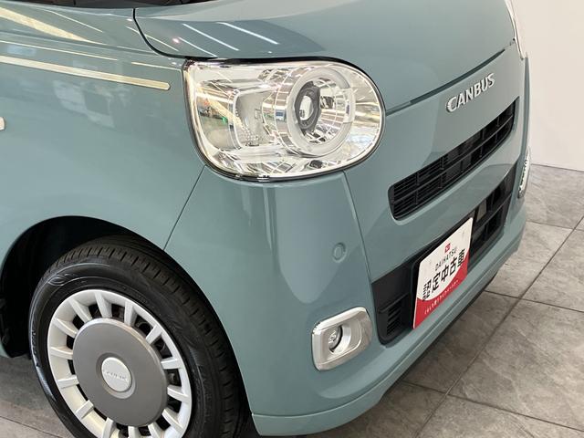 ムーヴキャンバスセオリーＧ　１０型ナビ　バックカメラ　ドラレコ　車検整備付衝突被害軽減ブレーキ　コーナーセンサー　１０型フルセグナビ　バックカメラ　Ｂｌｕｅｔｏｏｔｈ　ＵＳＢ　ＤＶＤ　前後ドラレコ　両側電動スライドドア　前席シートヒーター　ＬＥＤ　スマートキー（滋賀県）の中古車