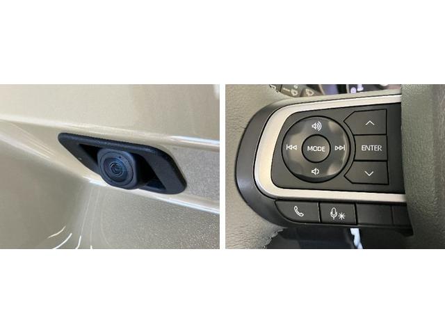 ムーヴキャンバスセオリーＧ　両側電動スライドドア　ＬＥＤ　届出済未使用車衝突被害軽減ブレーキ　コーナーセンサー　バックカメラ（ナビ装着時用）　両側電動スライドドア　前席シートヒーター　電動パーキングブレーキ　ＬＥＤ　オートライト　オートエアコン　スマートキー　エコアイドル（滋賀県）の中古車