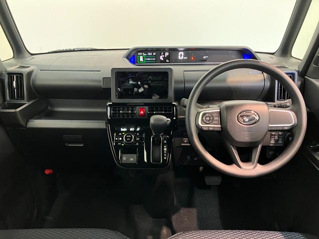 タントカスタムＸ　両側電動スライドドア　ＬＥＤ　届出済未使用車衝突被害軽減ブレーキ　コーナーセンサー　バックカメラ（ナビ装着時用）　両側電動スライドドア　前席シートヒーター　電動パーキングブレーキ　ＬＥＤ　オートライト　オートエアコン　スマートキー　エコアイドル（滋賀県）の中古車