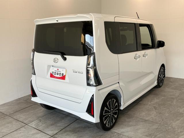 タントカスタムRS 9型ディスプレイオーディオ 届出済未使用車衝突被害軽減ブレーキ コーナーセンサー ターボ 9型ディスプレイオーディオ フルセグ Bluetooth USB バックカメラ 両側電動パワスラ 前席シートヒーター LED スマートキー(滋賀県)の中古車